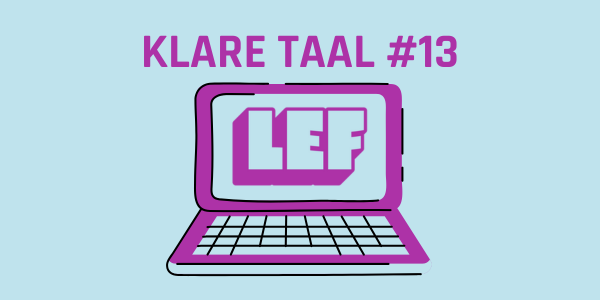 Klare Taal #13 Klare Taal #13